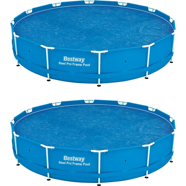 Bestway Solar Pool Cover, 12', 2 pack