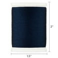 thumbnail image 4 of (3 pack) Hello Hobby Midnight Blue 100% Polyester All Purpose Thread, 300 Yards, 4 of 6