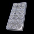 thumbnail image 1 of Toystoory Molde de chocolate Jooan, molde de decoración de postres de plástico transparente para hornear dulces de galletas y cupcakes Herramientas y accesorios para hornear No.07 Toystoory HA003626-07, 1 of 6