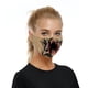 thumbnail image 1 of Mascarilla facial de algodón con estampado digital de payasos para Halloween, 1 of 1
