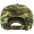 thumbnail image 4 of Kid's Vintage Distressed Dad Hat Junior Size Adjustable Baseball Cap, 4 of 4