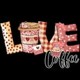 thumbnail image 3 of CafePress - All You Need Is Love And Coffee Pajamas - Men's Dark Loose Fit Cotton Pajama Set, 3 of 7