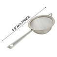 thumbnail image 2 of Thickened Stainless Colander 4.5Cm, Kitchen Oil Filter Drain Artifact, Kitchen Funnel, By Kingtowag, 2 of 3