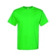 thumbnail image 5 of Hanes Essential-T Men T-Shirt, Short Sleeve Crew Neck, Classic Fit Cotton Tee, Kelly Green, XL, 5 of 5