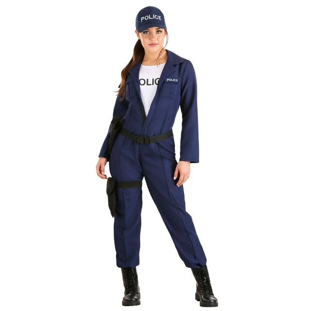 Size Women's Tactical Cop Police Officer Costume