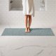 thumbnail image 1 of Plush Bathroom Rug 22x14, Absorbent Machine Washable Non Slip Chenille Bath Mats, Quick Dry Bathmat, Bath Rugs for Bath, Shower, Bedroom, or Door Mat, Charcoal Gray, 1 of 5