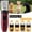 Red Clipper+4 PCS Comb, variant on USB Rechargeable Pet Grooming Kit for Dogs & Cats, 4-in-1 Low Noise Cordless Electric Clipper, Nail Grinder & Shaver