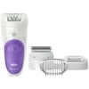 Braun Silk-epil 5 5-541 Wet & Dry Cordless Epilator, Ladies' Electric Shaver, and Bikini Timmer
