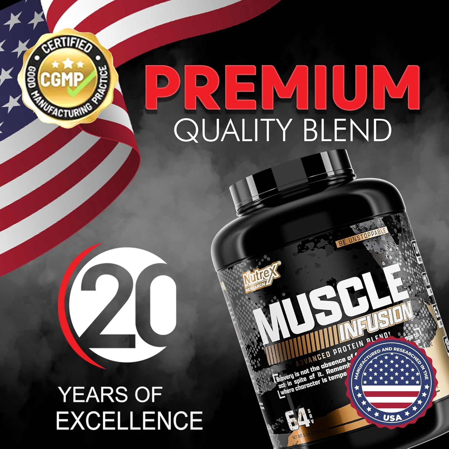 Nutrex Research Chocolate Whey Protein Powder Isolate With EAA & High BCAA Amino Acids For Muscle Support Men & Women Sports Nutrition Protein Blend