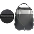 thumbnail image 4 of Bolsa de ducha de camping con energía solar 20L de viaje calentada agua caliente portátil con interruptor de cabezal de ducha flexible extraíble para senderismo, escalada (verde) oso de fresa Hogar, 4 of 6