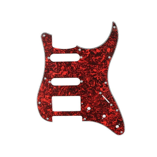 Multicolor 11Hole SSH Guitar Pickguard Scratch Plate For ST SQ Electric Guitars 3-Ply SSH Guitar Pickguard Guitar Parts
