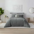 thumbnail image 3 of Vellux Cloud Round Decorative Throw Pillow, 12", Grey, 3 of 4