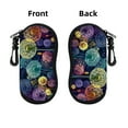 thumbnail image 5 of Under Starry Sky Pattern Design Neoprene Glasses Case with Zipper - Ultra-Light Travel Glasses Pouch, Fits All Sunglasses, Eyeglasses & Accessories, 5 of 11