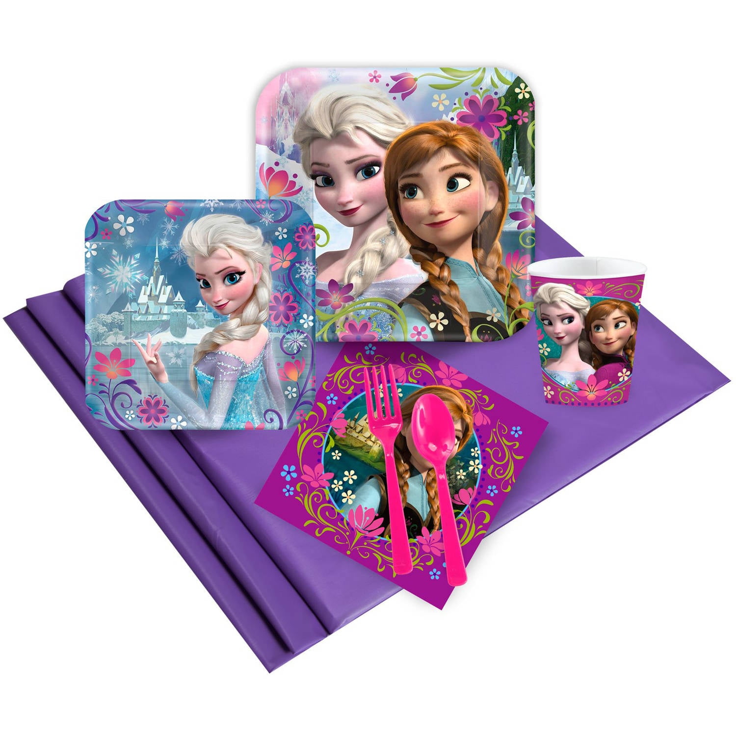 Disney Frozen Party Pack for 16 - Walmart.com - Walmart.com