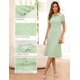 thumbnail image 2 of Vestido Annebouti 2025 Primavera-Verano para mujer de encaje floral, 2 of 6