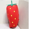 thumbnail image 3 of Lindo gorro de fresa roja con forma de corazón para chica Tiktok, accesorio para fiesta y actuación, 3 of 5