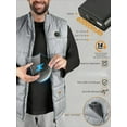 thumbnail image 3 of Heated Vest for Men and Women With 2 Pcs 20000mah Battery Included,21 Zone Heated Vest,Suitable for Camping,Hiking,and Other Outdoor Activities., 3 of 7