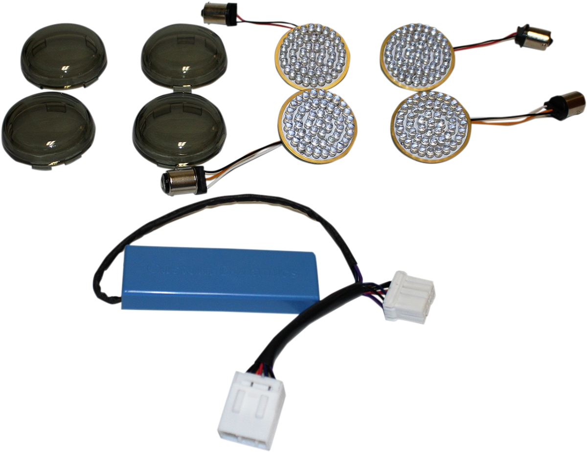 Custom Dynamics Complete LED Turn Signal Conversion Kit bullet style