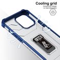 thumbnail image 6 of Xpm Case for Apple iPhone 13 Pro Max (6.7") Rugged Hybrid Armor Magnetic Kickstand Ring Holder Anti-Shock Corner & Camera Cover for iPhone 13 Pro Max - Blue, 6 of 8
