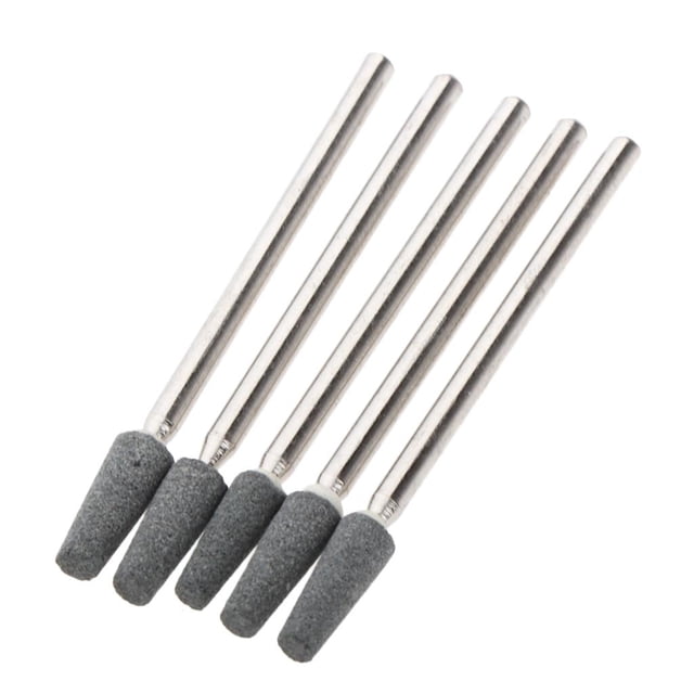 Brocas de cerámica Yinane para uñas, herramientas de manicura limpias para cutículas, giratorias 3/32, accesorios para taladro 04