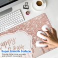 thumbnail image 4 of Brighten Your Office:31.5x11.8 inches Mousepad with Large Ergonomic Desk Pad in Pink, Optimal for Home Office Table or Computer - Stay Positive!, 4 of 7