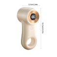 thumbnail image 3 of NARABB Éplucheur de Boules de Poils Portable Rechargeable Longue Durée Mini Éplucheur de Boules de Poils Affichage Numérique Intelligent Couteau en Acier Fin, 3 of 6