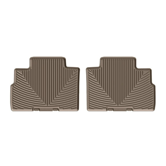 WeatherTech All-Weather Floor Mats compatible with 2020-2025 Nissan Sentra - 2nd Row, Tan
