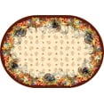 thumbnail image 2 of Oval Thanksgiving Tablecloth 60 x 84 Inch, Thanksgiving Turkey Harvest Tablecloth Oval, Thanksgiving Table Cloths Oval, Thanksgiving Oval Table Cloth Decor, 2 of 6