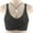 Black, variant on Front Zipper Bras for Women Plus Size Full Cup Lift Bra Floral Pattern Lace Bras Comfortable Breathable Front Closure Bra with Adjustable Strap
