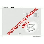 Brother XL-5060 Sewing Machine Owners Instruction Manual