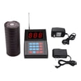 thumbnail image 1 of ATTOE Maximum 999 Pagers Restaurant Pager System 1.5km Connection Wireless Queue Calling System-4252, 1 of 5