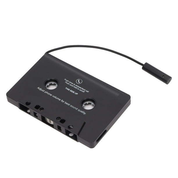 Adaptateur De Cassette Audio De Voiture, Récepteur De Cassette De Voiture  Chargement USB Noir Contrôle Facilement Large Support Pour Stéréo De Voiture  