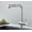 Brushed Nickel, variant on Brushed Nickel Pull Out Kitchen Sink Faucet High Pressure Two Model Stream Sprayer Nozzle Stainless Steel Tap Deck Install