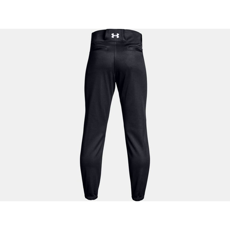 Youth Under Armour Boys UA Utility Relaxed Closed Baseball Pants 1317460 001 Black Walmart
