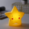 thumbnail image 2 of Regalo de Navidad Black Sales Friday Cyber Sale Monday Deals Linda luz nocturna para niños, bebé, guardería, dormitorio, lámpara LED, mesita de noche, sueño, estado de ánimo, luz nocturna, juguete de regalo para niños, estrellas pequeñas (amarillo) brillar Electrónica, 2 of 5
