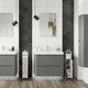 thumbnail image 4 of Mueble de baño de almacenamiento, blanco, 6,4'', 4 of 6