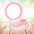 thumbnail image 4 of MasteelfCA Boîte à Lentilles Biscuit Dessin Animé Sésame avec Miroir (Couleur Aléatoire), 4 of 7