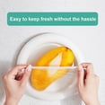 thumbnail image 3 of 300PCS Reusable Food Wrap, Disposable Plastic Elastic Stretch Wrap, Fresh Storage Bags, Elasticated Prevent Leaks, 3 of 5