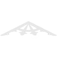 thumbnail image 4 of Ekena Millwork 72"W x 18"H x 1"P (6/12) Pitch Riley Architectural Grade PVC Gable Pediment, 4 of 5