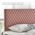 thumbnail image 7 of Angela King Performance Velvet Headboard - Dusty Rose, 7 of 7