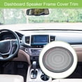 thumbnail image 2 of Cubierta de marco de altavoz de tablero de Unique Bargains para rejilla de audio de coche para Ford Escape Kuga 2020-2021 tono titanio, 2 of 6