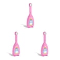 thumbnail image 1 of Wosthever Cepillo de de silicona en forma de U para niños, de doble cara, entrenamiento de limpieza Manual infantil, asas antideslizantes, rosa Type1 NO1, 1 of 6