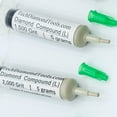 thumbnail image 2 of TechDiamondTools Diamond Polish Paste Set of 5 Syringes X 5 Grams (L), Polish Lapping Compound, Sizes 1200 1500 2000 3000 4000 Grit, Mesh - With Light(10%) Concentration of Diamond Powders, 2 of 5
