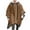 Brown, variant on jjayotai Men's Steampunk Poncho, Gothic Hooded Fashion Comfortable Home Clothes House Coat Poncho Jacket Outerwear Brown M