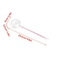thumbnail image 3 of Juego de Cucharas de Vidrio, Diseño Artesanal de Borosilicato, Resistentes Al Calor y Robustas, Boca Inclinada Colorida para Remover, Versátiles para Bares y Cocinas, Un Toque Moderno para T, 3 of 3