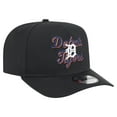thumbnail image 3 of Men's New Era Black Detroit Tigers Chainstitch 9FIFTY A-Frame Snapback Hat, 3 of 5