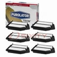 thumbnail image 3 of 6 pc Purolator TECH TA26282 Air Filters for 042-1851 29750 49750 9750 A5222 A6282 AF1545 AF5222 AF6282 ALA-8348 CA11476 CAP26282 LX 3487 MA10005 MGA49750 P9750 PA10024 PA6282 PAF6282 R83750 SA11476, 3 of 3