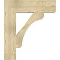 thumbnail image 3 of Ekena Millwork 6"W x 26"D x 30"H Legacy Block Rough Sawn Bracket, Douglas Fir, 3 of 4