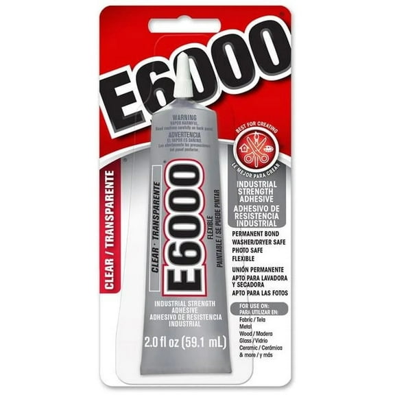 E6000 1490366 2 oz Craft Industrial Strength High Strength All Purpose Adhesive, Clear