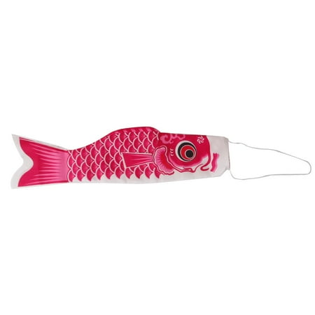 Carp Windsock Kite - Waterproof Sailfish Wind Streamer Japanese - Kids and garden Boat ing Decor - Selected Size - 150cm Pink